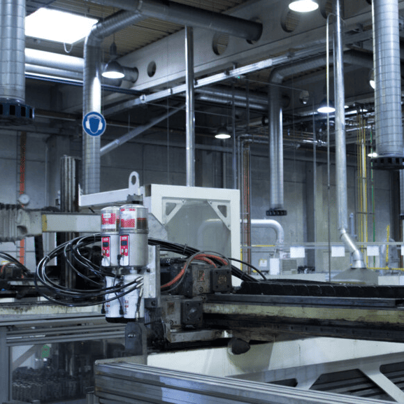 SBR linear guide in woodworking environment – showing dust, load, and operational factors